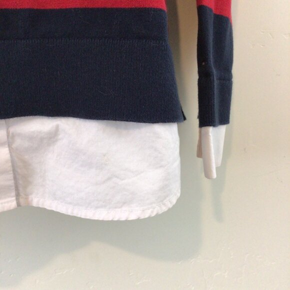 Tommy Hilfiger Collared Long Sleeve Blouse Vintage and Preppy - Picture 3 of 7